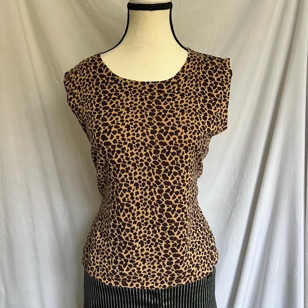 cheetah print tank